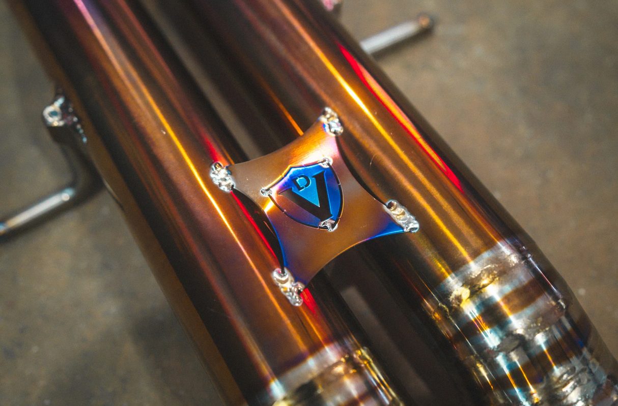 Valvetronic Designs® Lamborghini Urus Valved Titanium Cat-Back Exhaust with Quad 4" OD Tips