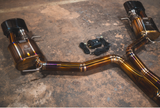 Valvetronic Designs® Audi RS6 / RS7 C8 Valved Titanium Cat-Back Exhaust with Quad 4" OD Tips