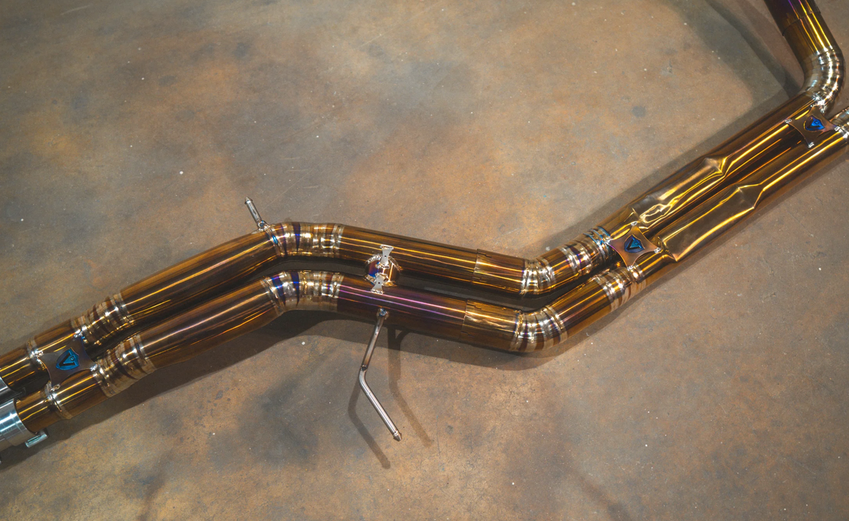 Valvetronic Designs® (13-18) Audi RS6/RS7 C7 Valved Titanium Cat-Back Exhaust