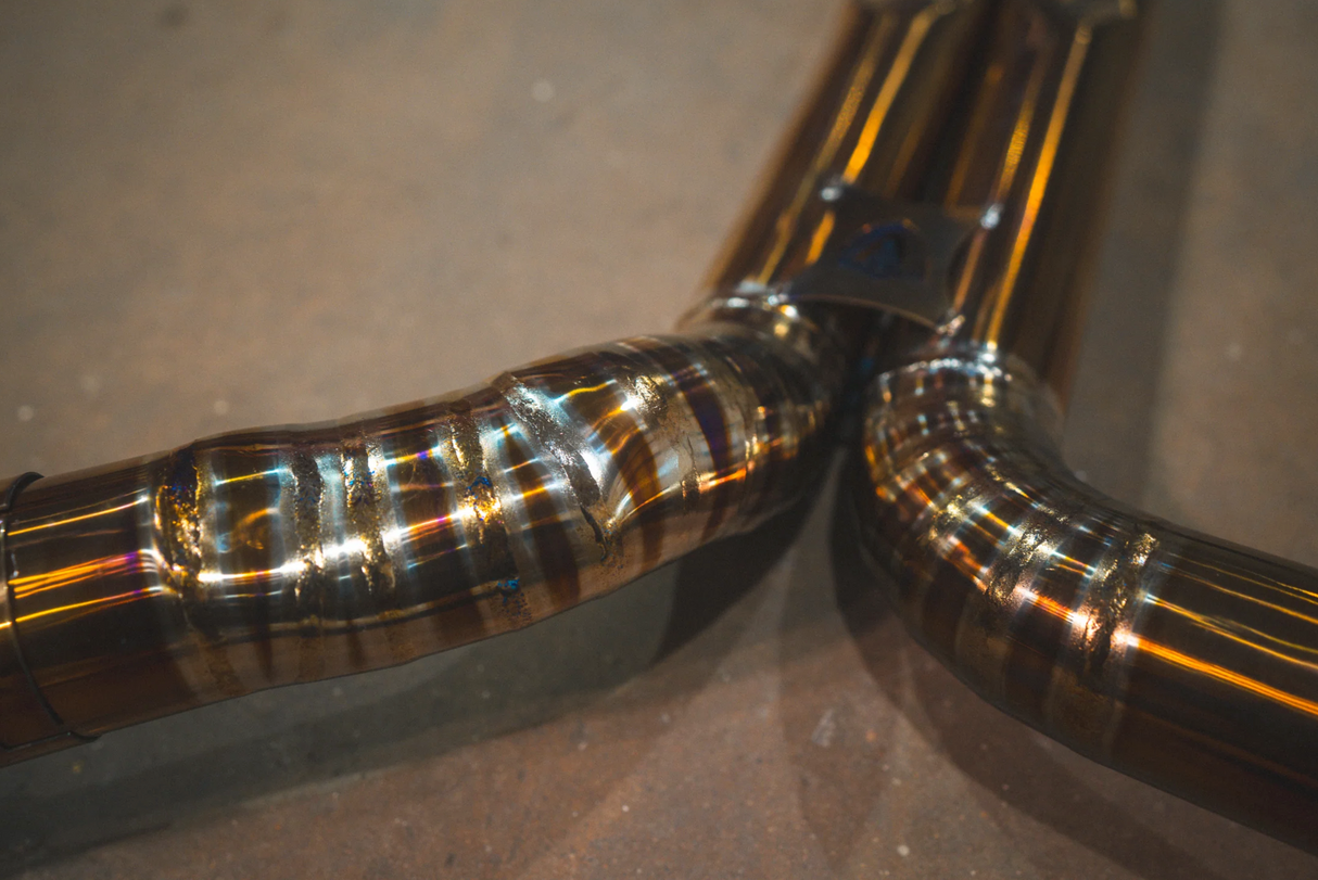 Valvetronic Designs® (13-18) Audi RS6/RS7 C7 Valved Titanium Cat-Back Exhaust