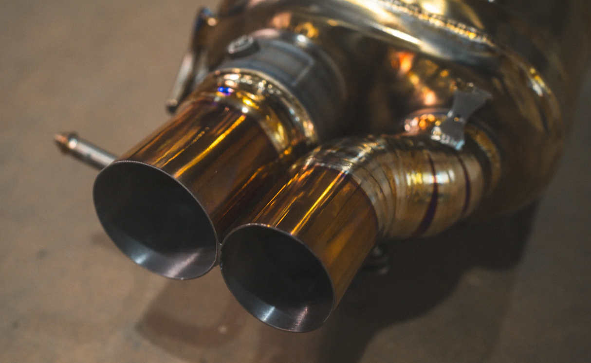 Valvetronic Designs® (13-18) Audi RS6/RS7 C7 Valved Titanium Cat-Back Exhaust