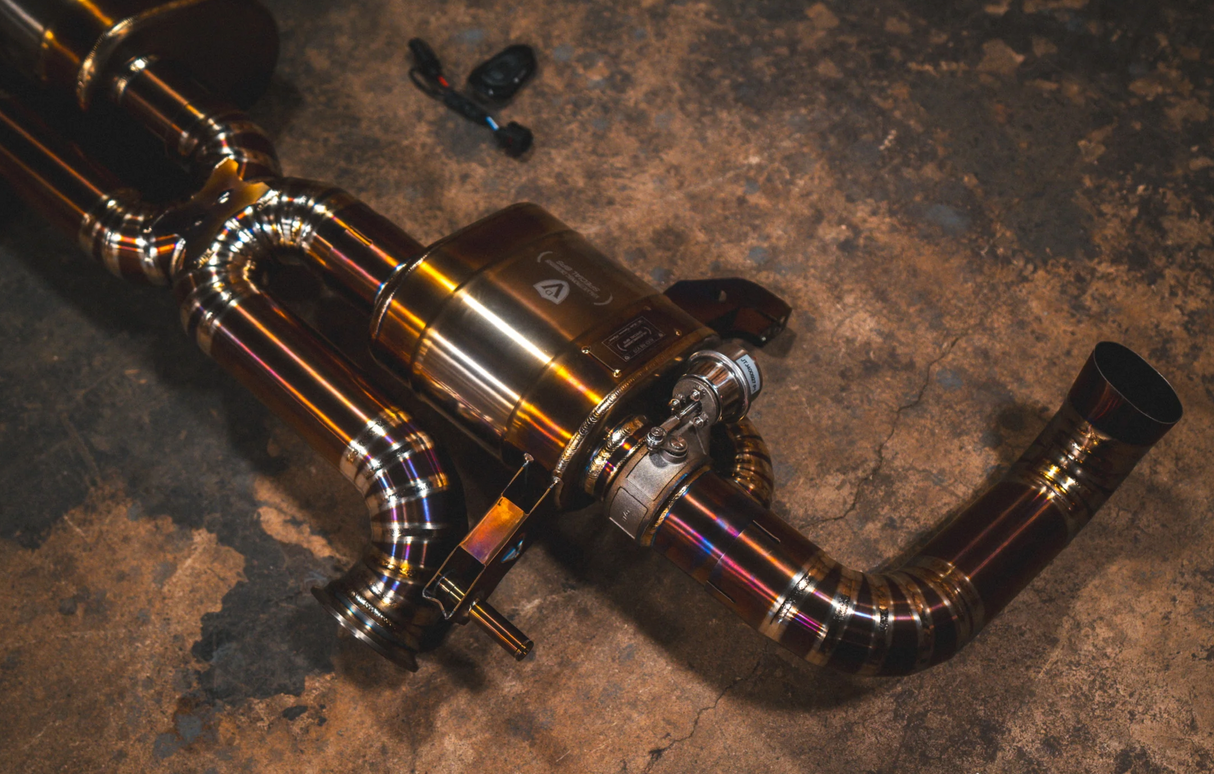 Valvetronic Designs® Audi R8 Valved Sport Titanium Cat-Back Exhaust System