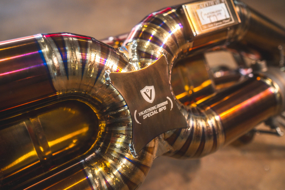 Valvetronic Designs® Audi R8 Valved Sport Titanium Cat-Back Exhaust System