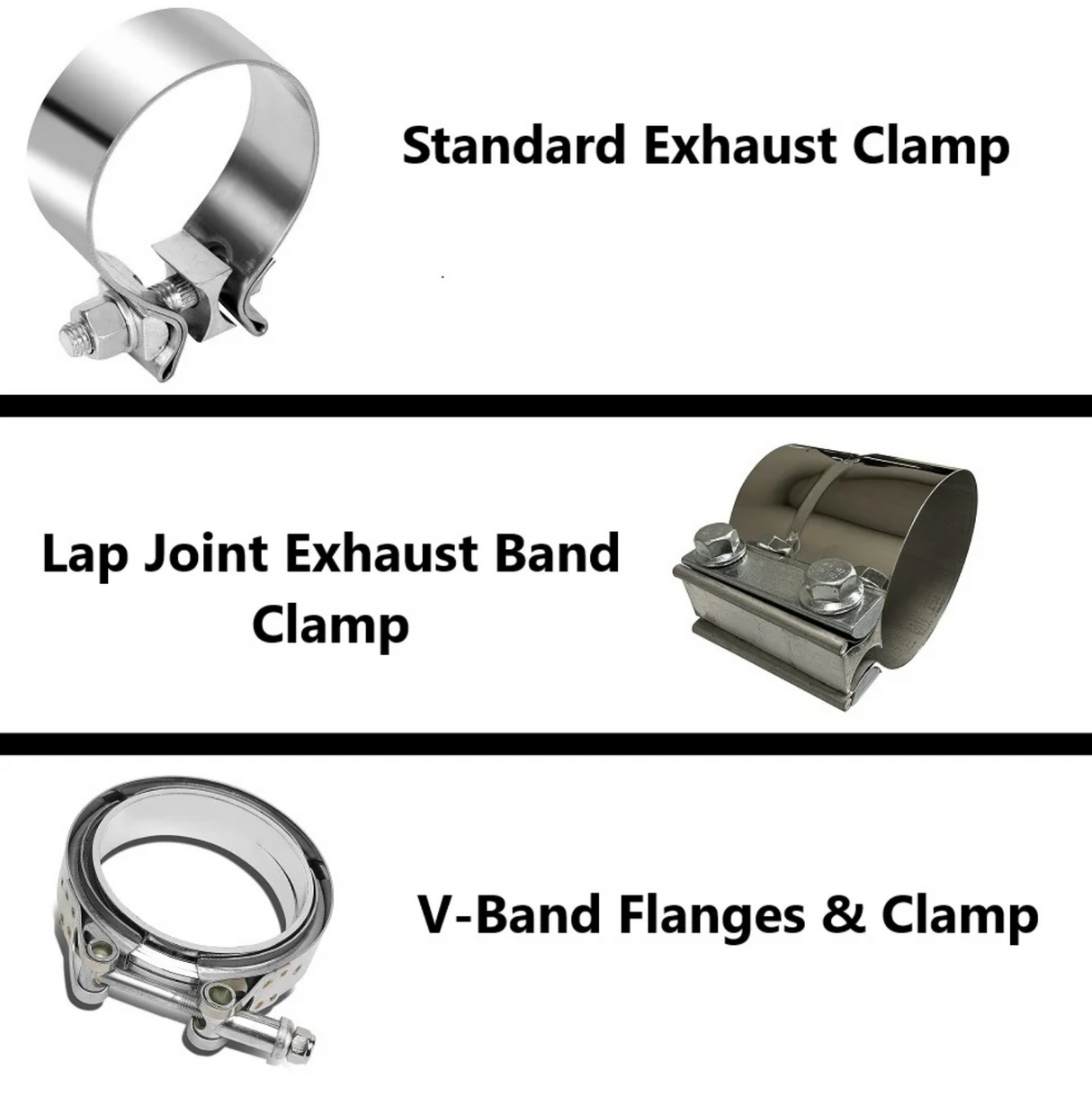 Speed Engineering® #25-1112 Universal 3" Exhaust Builder Kit "Deluxe"