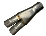 Speed Engineering® #25-1143 Universal Y-Pipe (2.5" Inlets/3" Outlet)
