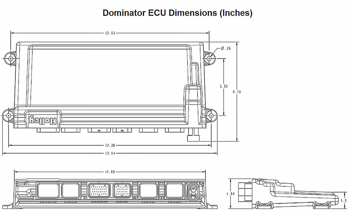 Holley® #VK080006 GM LS1/LS2/LS6 (24x/1x) Dominator EFI Kit

