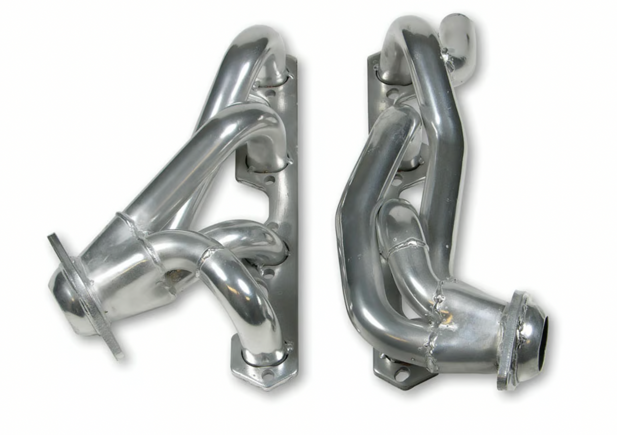 FlowTech # 91628-1FLT (86-95) F-150/F-250/Bronco Ceramic Coated Shorty Headers