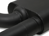 FlowTech #53015FLT (07-18) Jeep Wrangler JK 2.5" Axle-Back Exhaust with 4" OD Tips