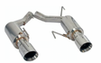 FlowTech #12136FLT (05-10) Mustang GT/GT500 2.5" 304SS Axle-Back Exhaust with 4" OD Tips