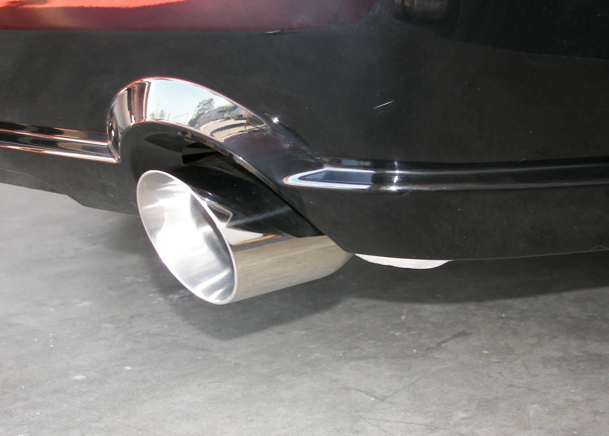 FlowTech #12136FLT (05-10) Mustang GT/GT500 2.5" 304SS Axle-Back Exhaust with 4" OD Tips