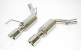 FlowTech #12136FLT (05-10) Mustang GT/GT500 2.5" 304SS Axle-Back Exhaust with 4" OD Tips