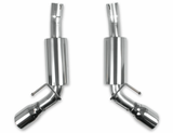FlowTech #51600FLT (10-15) Camaro SS 2.5" 304SS Axle-Back Exhaust with 4" OD Tips