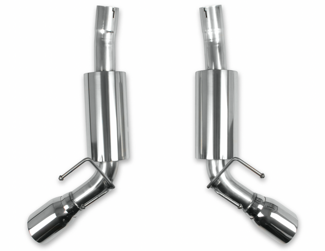 FlowTech #51600FLT (10-15) Camaro SS 2.5" 304SS Axle-Back Exhaust with 4" OD Tips