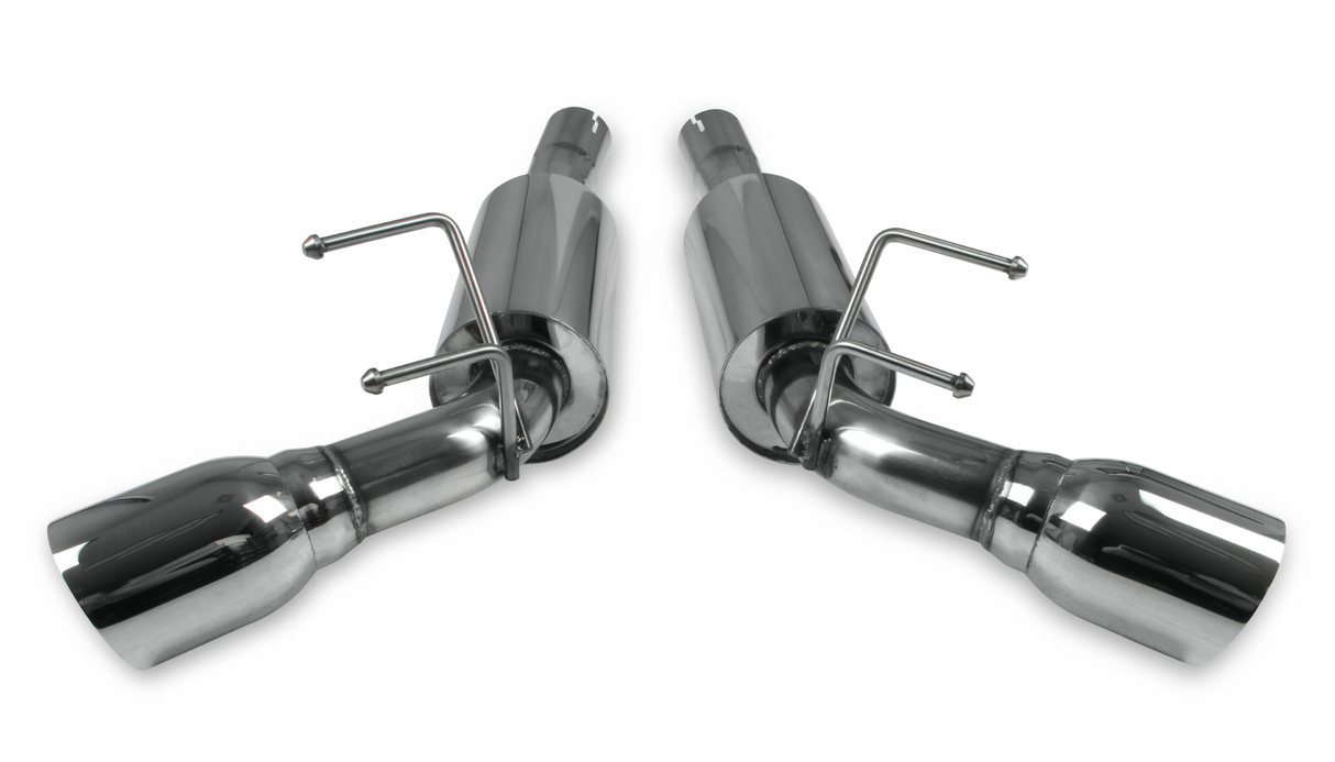 FlowTech #51600FLT (10-15) Camaro SS 2.5" 304SS Axle-Back Exhaust with 4" OD Tips