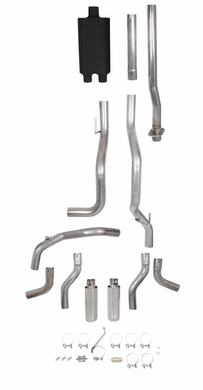 FlowTech #52015FLT (09-14) Ford F-150 V8 3" to 2.5" Dual Cat-Back Exhuast with 4" OD Tips