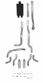 FlowTech #52015FLT (09-14) Ford F-150 V8 3" to 2.5" Dual Cat-Back Exhuast with 4" OD Tips