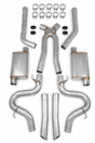 Hooker (78-87) GM G-Body LS Swap 2.5" 304SS Cat-Back Exhaust with Mufflers