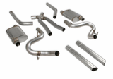 Hooker (78-87) GM G-Body LS Swap 2.5" 304SS Cat-Back Exhaust with Mufflers