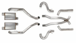 Hooker 705013111RHKR 64-67 GM A-BODY Cat-Back Exhaust with Mufflers

