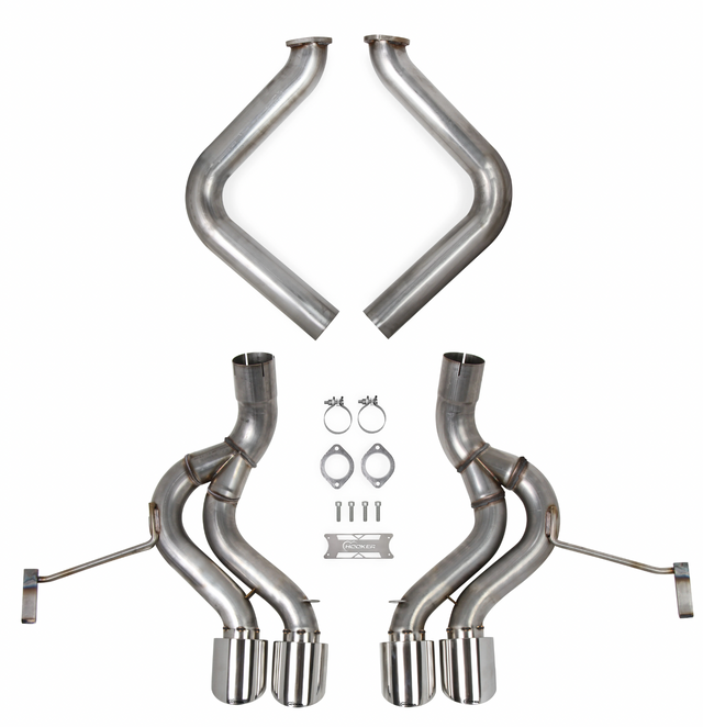 Hooker 70401344-RHKR 97-04 Corvette C5 Axle-Back Exhaust without Muffl…


