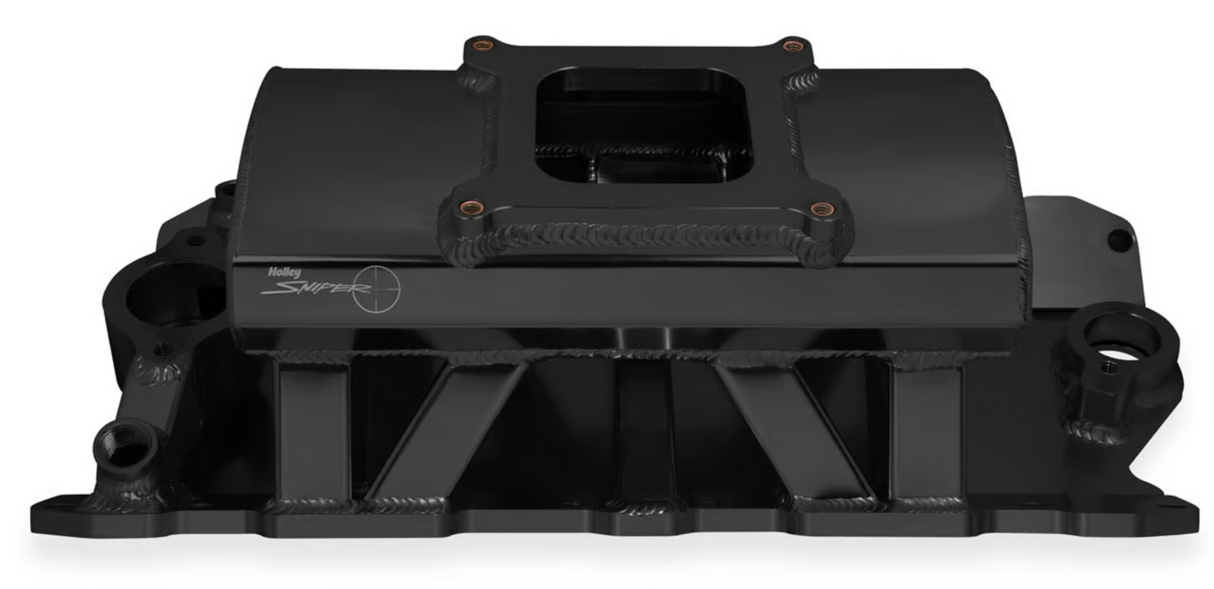 Holley® #825012 Small Block Chevy Sniper Sheet Metal Fabricated Intake Manifold