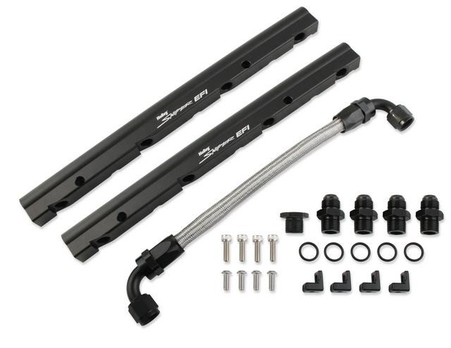 Holley Sniper® #850013 GM LS3 Fuel Rail Kit for LS3 Intake Manifolds