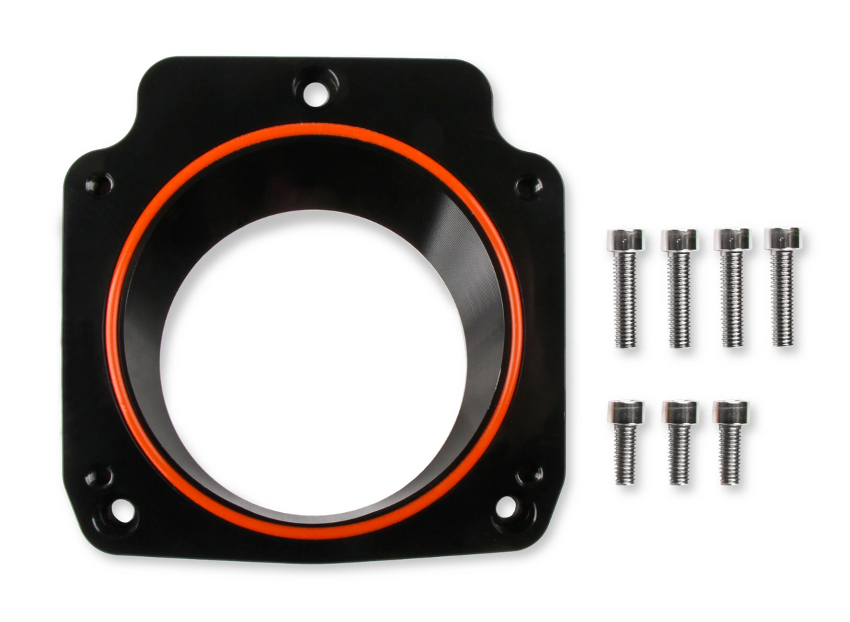 Holley® #860020 Sniper EFI Throttle Body Adapter Plate (4-bolt) 78mm intake to 92mm Throttle Body