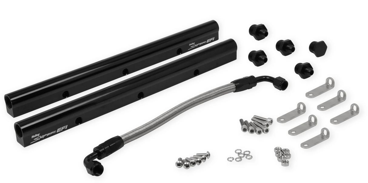 Holley® #850005 GM LS1/LS2/LS6 Fuel Rail Kit  for OE GM Intake Manifolds