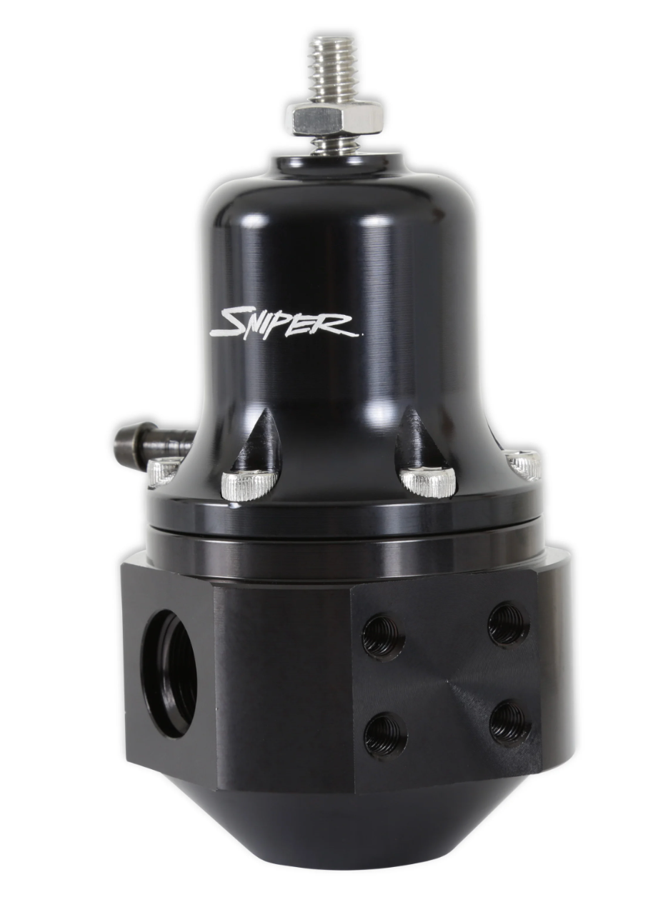 Holley® #19-392 Sniper EFI 40-130 psi Fuel Regulator 6AN Boost Reference 1:1