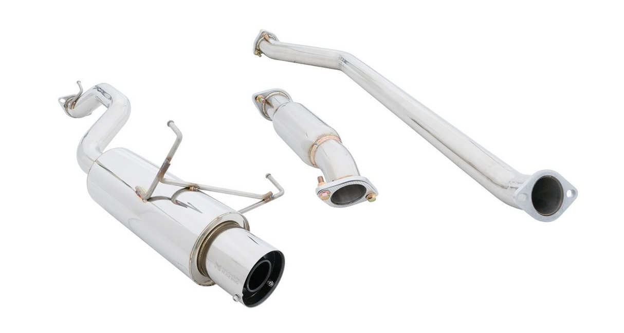 Megan Racing® (02-06) Acura RSX Type-S 304SS 2.5" Drift Spec Cat-Back Exhaust with 4" OD Tip
