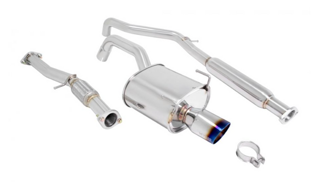 Megan Racing® (12+) FIAT 500 OE-RS 304SS 2.5" Cat-Back Exhaust with 4" OD Tip