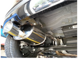 Megan Racing® (12+) FIAT 500 OE-RS 304SS 2.5" Cat-Back Exhaust with 4" OD  Burnt Tip