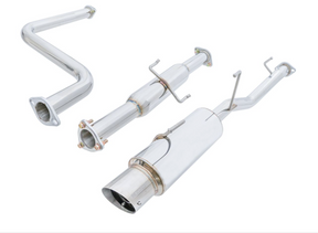 Megan Racing® (92-96) Honda Prelude Si 2.3L NA Type Cat-Back Exhaust with 4.5" OD Tip