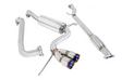 Megan Racing® (12-18) Hyundai Veloster Type-2 304SS 2.5" Cat-Back Exhaust with Dual 3" OD Burnt Tips