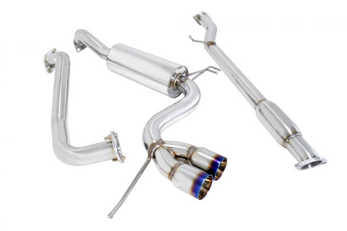 Megan Racing® (12-18) Hyundai Veloster Type-2 304SS 2.5" Cat-Back Exhaust with Dual 3" OD Burnt Tips