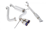 Megan Racing® (12-18) Hyundai Veloster Type-2 304SS 2.5" Cat-Back Exhaust with Dual 3" OD Burnt Tips