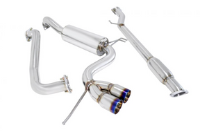 Megan Racing® (12-18) Hyundai Veloster Type-2 304SS 2.5" Cat-Back Exhaust with Dual 3" OD Burnt Tips