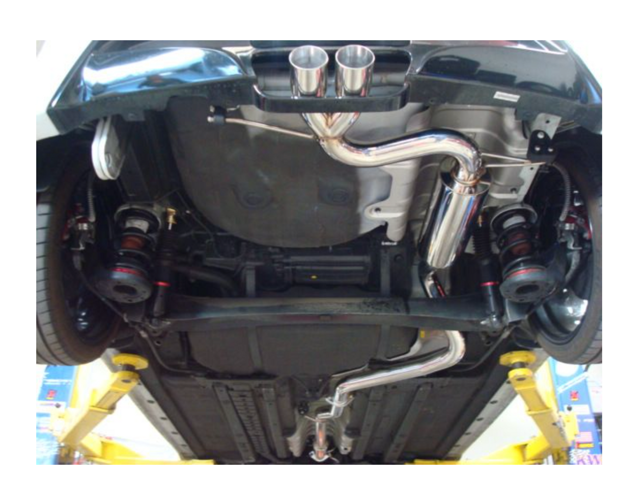 Megan Racing® (12-18) Hyundai Veloster Type-2 304SS 2.5" Cat-Back Exhaust with Dual 3" OD Burnt Tips