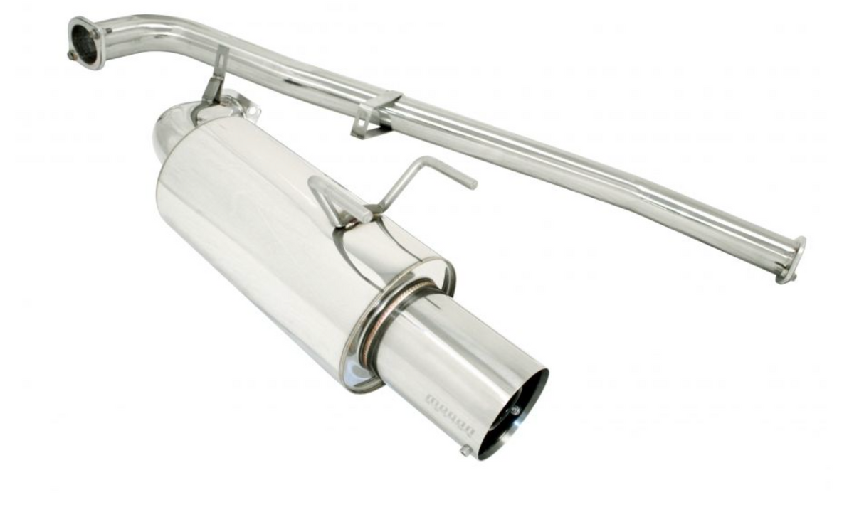 Megan Racing® (89-94) Nissan 240SX Turbo Type 304SS 2.5" Cat-Back Exhaust with 4.5" OD Tip