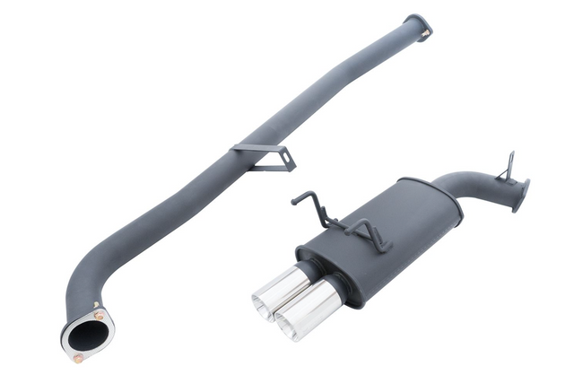 Megan Racing® (89-94) Nissan 240SX Black Series 304SS 2.5" Cat-Back Exhaust with 4.5" OD Tip