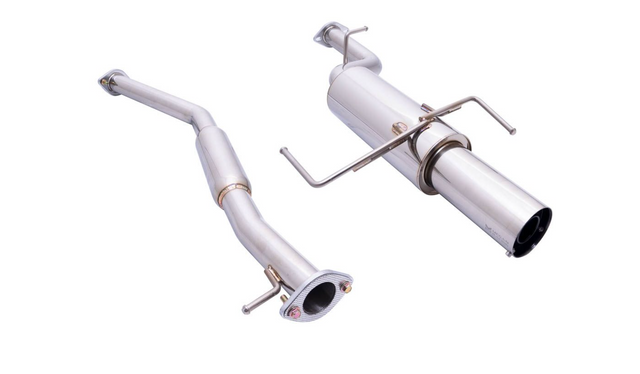 Megan Racing® (95-98) Nissan 240SX NA Type 304SS 2.5" Cat-Back Exhaust with 4" OD Tip