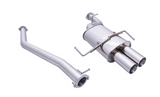 Megan Racing® (95-98) Nissan 240SX Type-2 304SS 2.5" Cat-Back Exhaust with 4" OD Tip