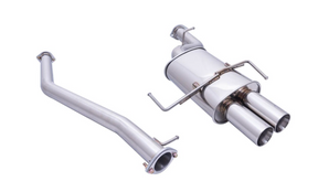 Megan Racing® (95-98) Nissan 240SX Type-2 304SS 2.5" Cat-Back Exhaust with 4" OD Tip