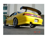 Megan Racing® (95-98) Nissan 240SX Turbo Type 304SS 2.5" Cat-Back Exhaust with 4.5" OD Tip