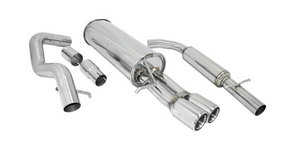 Megan Racing® (03-05) Volkswagen Golf/GTI Turbo Type 304SS 2.5" Cat-Back Exhasut with 3" OD Tips