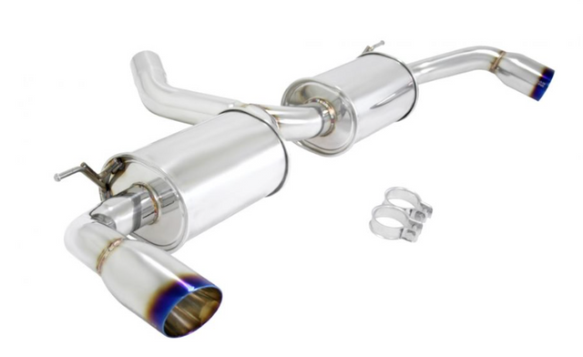 Megan Racing® (07-13) BMW X5 E70 Supremo Axle-Back Exhaust with Dual Burnt Tips
