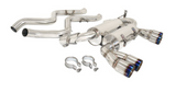 Megan Racing® (08-11) BMW M3 E90 304SS 3" Cat-Back Exhaust with Quad Burnt Tips