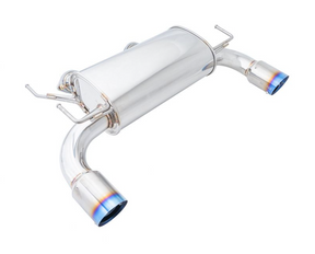 Megan Racing® (08-13) Infiniti G37 Coupe 304SS Axle-Back Exhaust with Titanium Burnt Tips