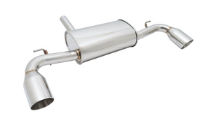 Megan Racing® (11-16) Mini Countryman R60 304SS 2.5" Axle-Back Exhaust with 4" Polished Tips