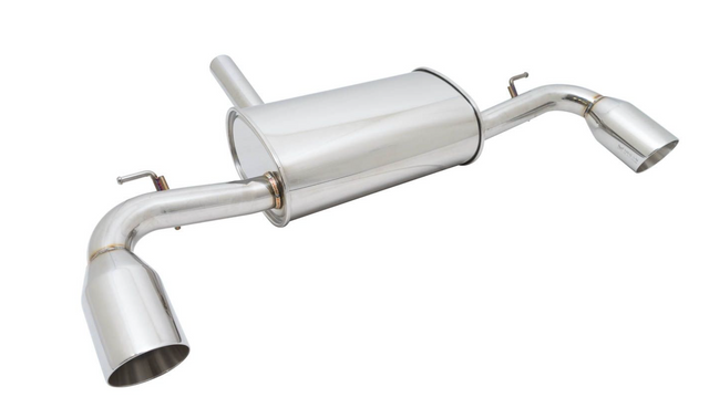 Megan Racing® (11-16) Mini Countryman R60 304SS 2.5" Axle-Back Exhaust with 4" Polished Tips